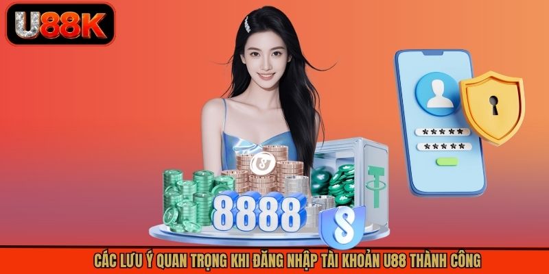 Các lưu ý quan trọng khi đăng nhập tài khoản U88 thành công Các lưu ý quan trọng khi đăng nhập tài khoản U88 thành công