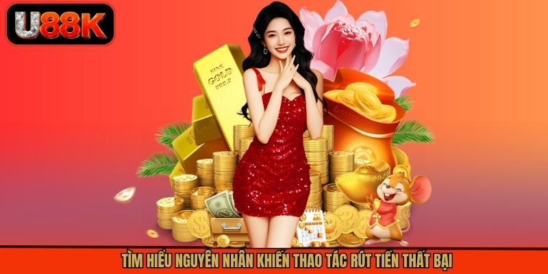 Tìm hiểu nguyên nhân khiến thao tác rút tiền thất bại Tìm hiểu nguyên nhân khiến thao tác rút tiền thất bại